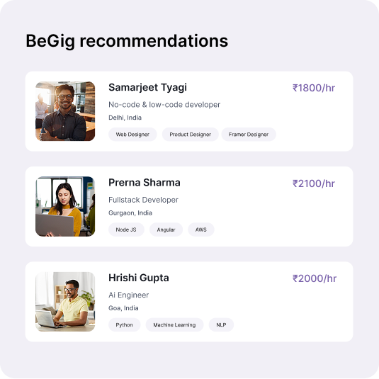 Get top 3 recommendations  